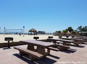 picnic benches doheny state beach north dana point city guide