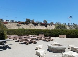 firepit and picnic tables doheny state beach south campground dana point city guide